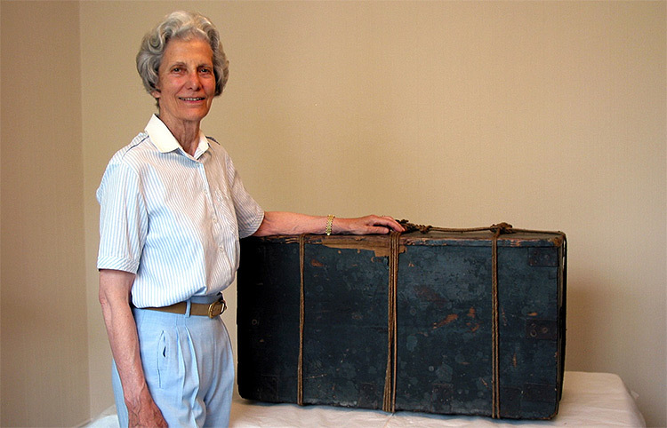 Ruth Klein, the last surviving member of the Panacea Society, who died in 2012.