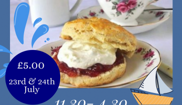 Cream Teas in the Panacea Gardens