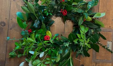 Christmas Crafts- wreath-making