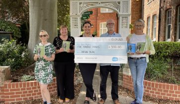 Museum volunteer raises funds for Sue Ryder