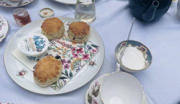 Cream Teas in the Panacea Gardens